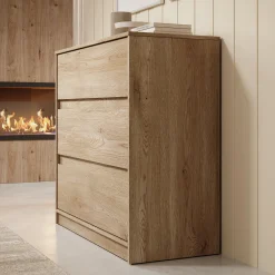 Cuarto - Ladekast - Eiken - 91x40x87 cm