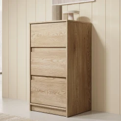 Cuarto - Ladekast - Eiken - 47x40x87 cm