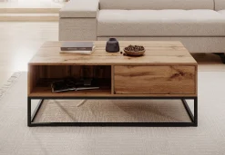 Delta - Salontafel met lades - Eiken