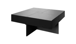 Dereck - Salontafel uitschuifbaar - Zwart