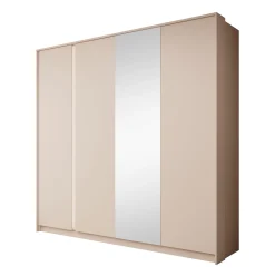 Desert - Kledingkast 4-deurs - Beige - 223x55x210 cm