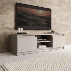 Diaz - TV-Meubel - Beige - 120x38x36 cm
