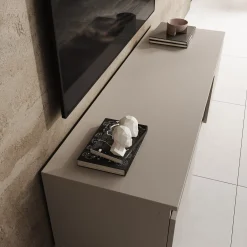 Diaz - TV-Meubel - Beige - 120x38x36 cm