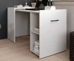 Dice - Bureau - Wit - 132x60 cm