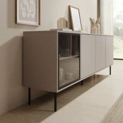 Dimora - Dressoir - Beige - 200x40x75 cm