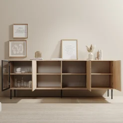 Dimora - Dressoir - Eikenpatroon - 200x40x75 cm