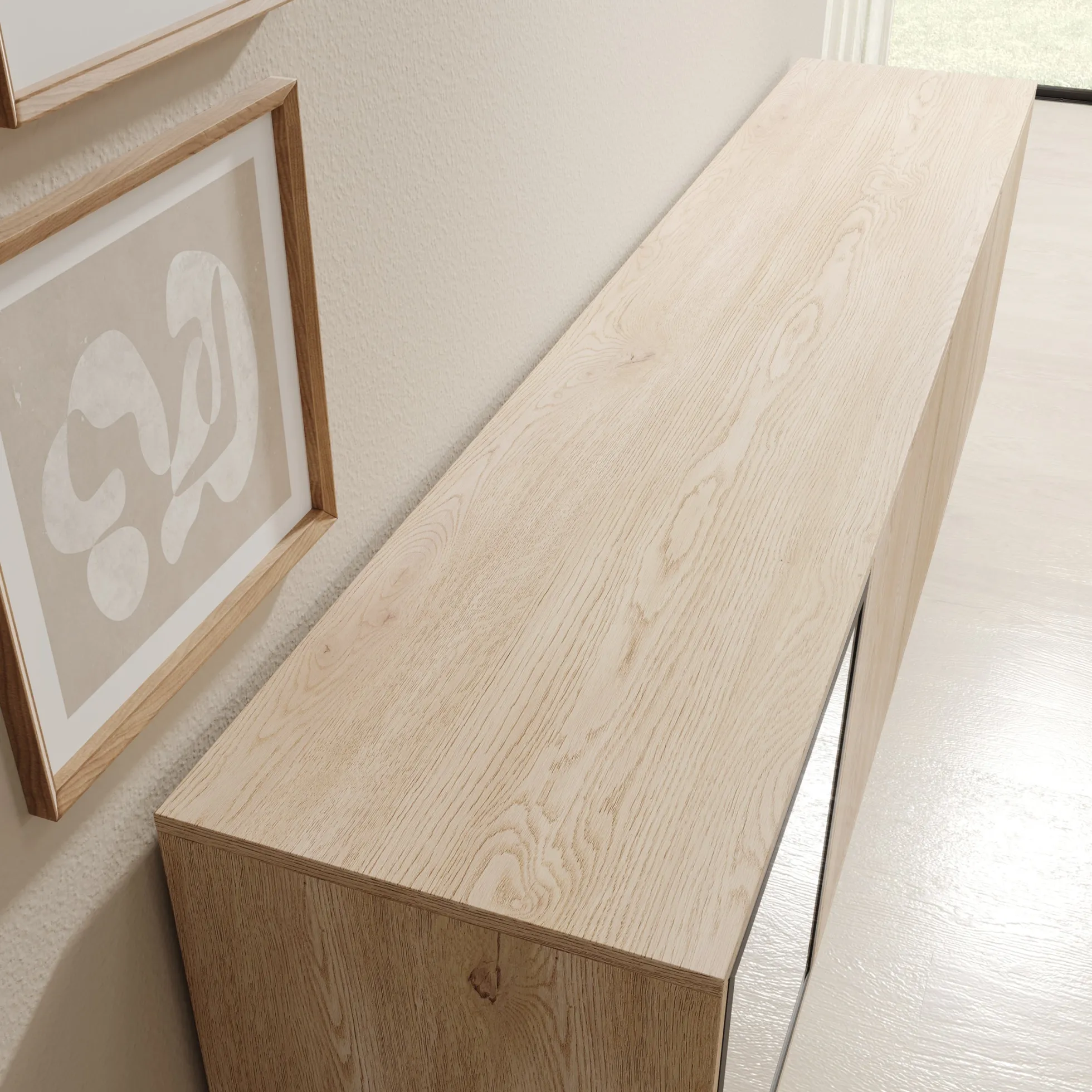 Dimora - Dressoir - Eikenpatroon - 200x40x75 cm