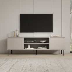 Dimora - TV-Meubel - Beige - 183x40x60 cm