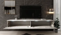 Dixon - TV-Meubel - Betonlook - 180 cm