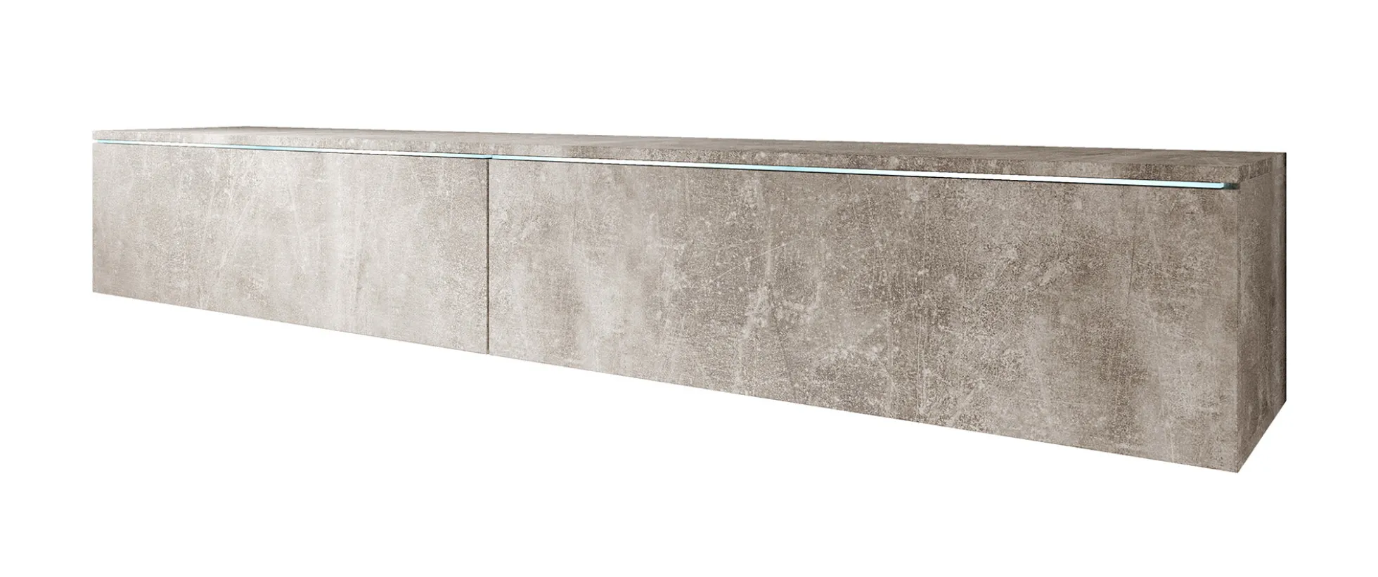 Dixon - TV-Meubel - Betonlook - 180 cm