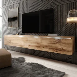 Dixon - TV-Meubel - Eiken - 180 cm