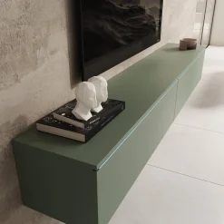 Dixon - TV-Meubel - Groen - 180x33x30 cm