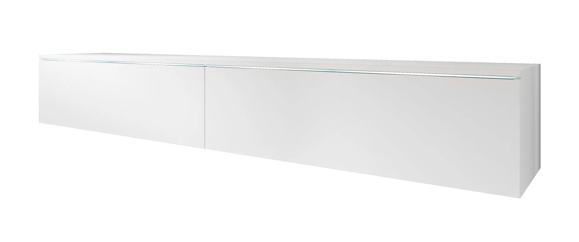 Dixon - TV-Meubel - Mat wit - 180 cm