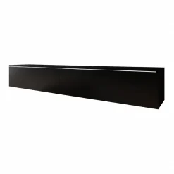 Dixon - TV-Meubel - Mat zwart - 180 cm