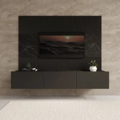 Dominic - TV-Meubel - Zwart