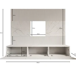 Dominic - TV-Meubel - Zwart