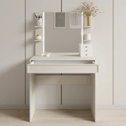 Dominica - Kaptafel - Beige - 80x40x136 cm
