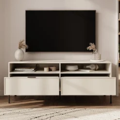 Dominica - TV-Meubel - Beige - 150x40x60 cm