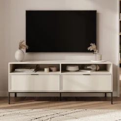 Dominica - TV-Meubel - Beige - 150x40x60 cm