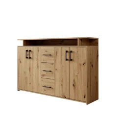 Duna - Dressoir - Eikenpatroon - 139x34x90 cm
