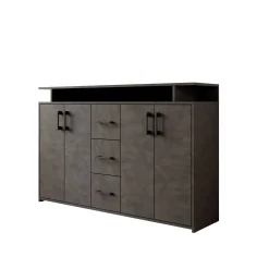 Duna - Dressoir - Grijs - 139x34x90 cm