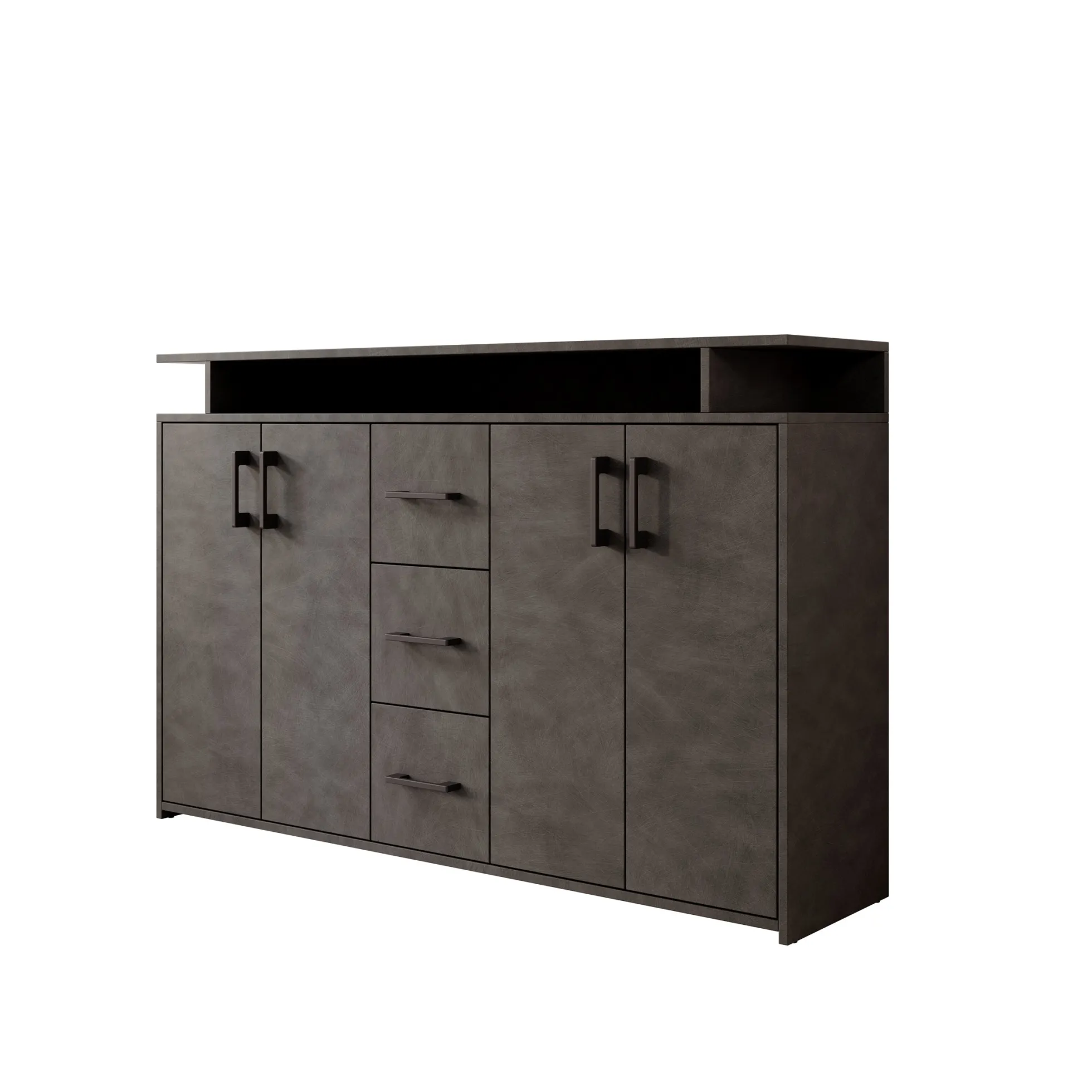 Duna - Dressoir - Grijs - 139x34x90 cm