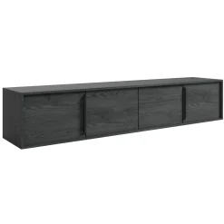 Elora - TV-Meubel met 4 deuren - Grijs eiken - 200 cm