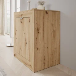 Emino - Bureau - Eikenpatroon - 72x47x79 cm