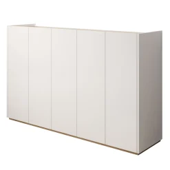 Encore - Schoenenkast met 9 vakken - Wit - 156x40x95xm