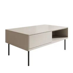 Estrella - Salontafel - Beige - 110x67x48 cm