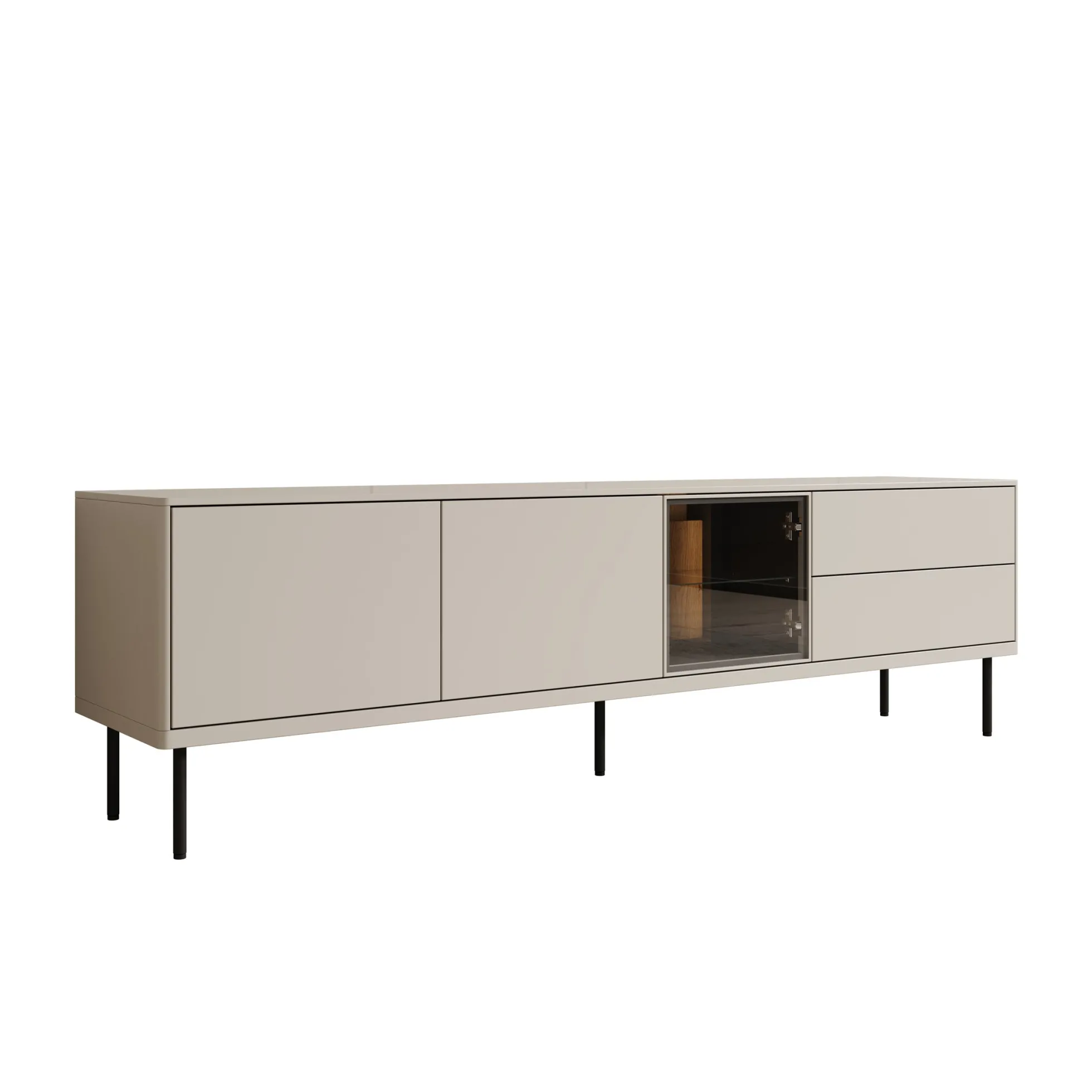 Estrella - TV-Meubel - Beige - 194x41x56 cm