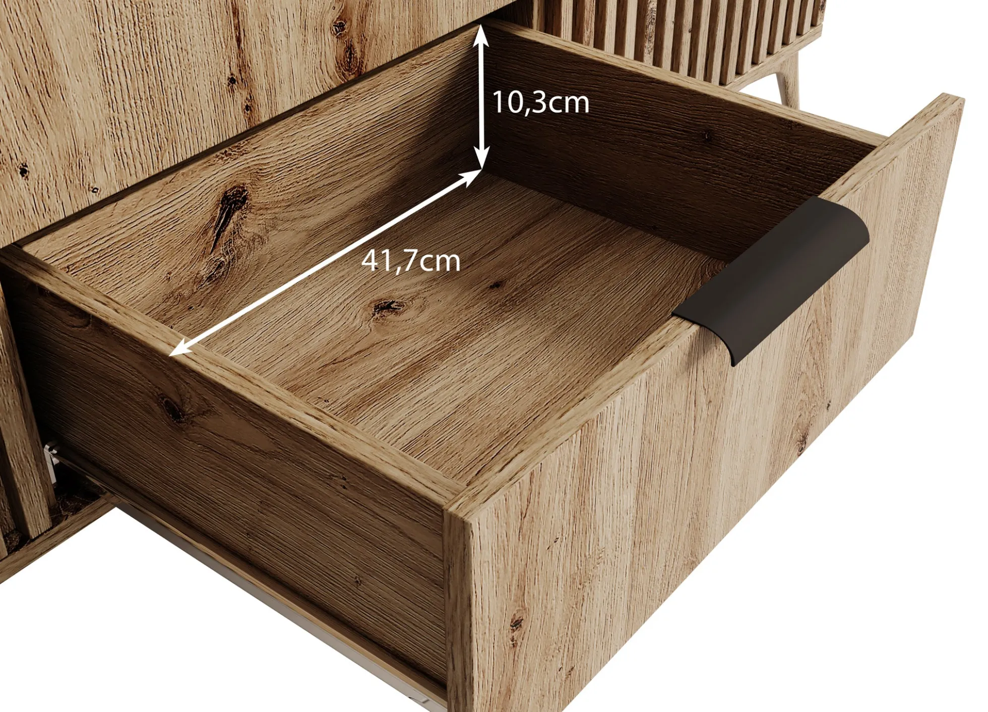 Evy - Dressoir - Eiken - 150x40x72 cm