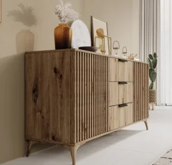 Evy - Dressoir - Eiken - 150x40x72 cm