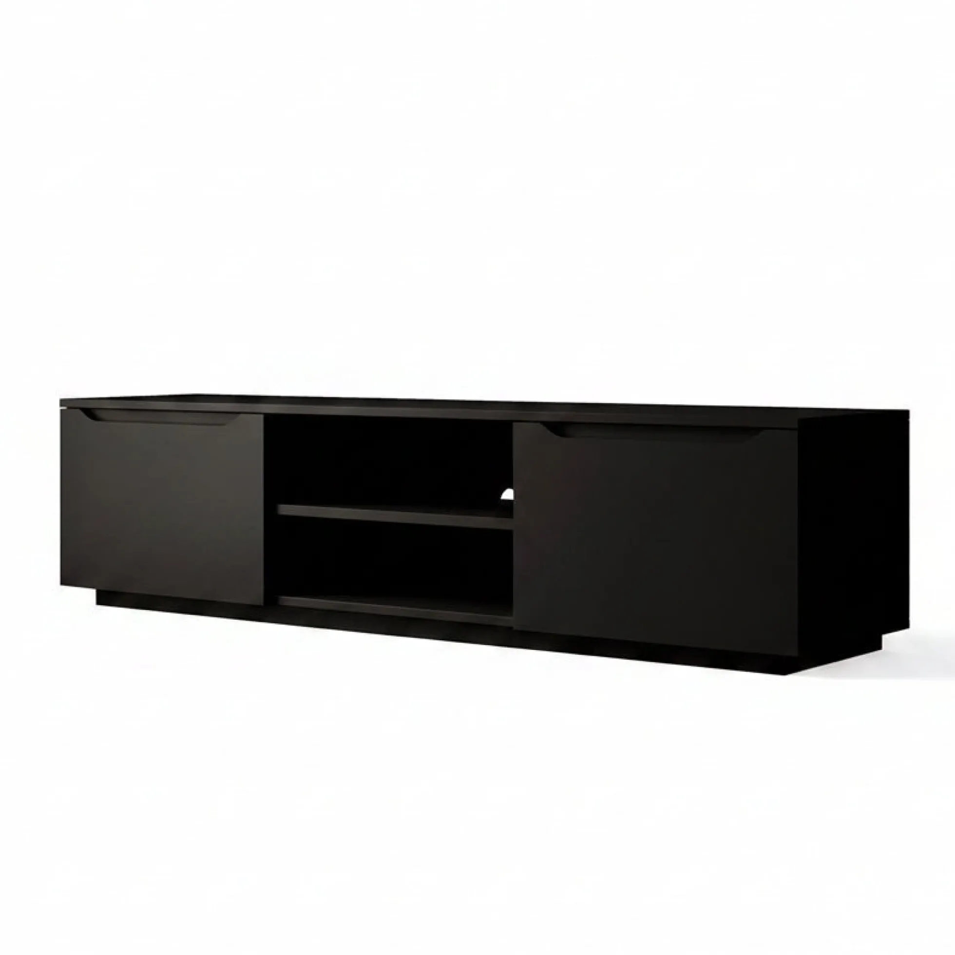 Fairmont - TV-Meubel - Mat zwart - 160 cm