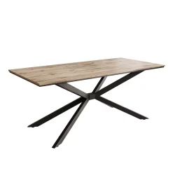 Faithley - Eetkamertafel - Eiken - 190x90x74 cm
