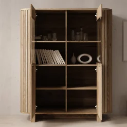 Falero - Buffetkast - Eiken - 135x50x162 cm