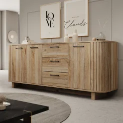 Falero - Dressoir - Eikenpatroon - 220x50x88 cm