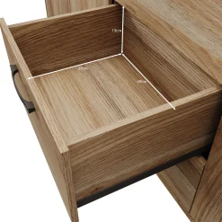 Falero - Dressoir - Eikenpatroon - 220x50x88 cm
