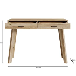 Falero - Kaptafel - Eikenpatroon - 103x35x75 cm
