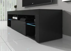 Fancy - TV-Meubel - Zwart - 140 cm