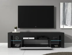 Fancy - TV-Meubel - Zwart - 140 cm