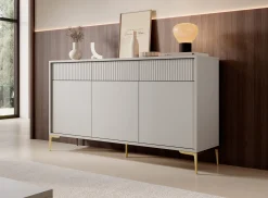 Five - Dressoir - Beige - 152x38x84 cm