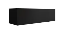 Flame - TV-Meubel - Mat zwart - 100 cm