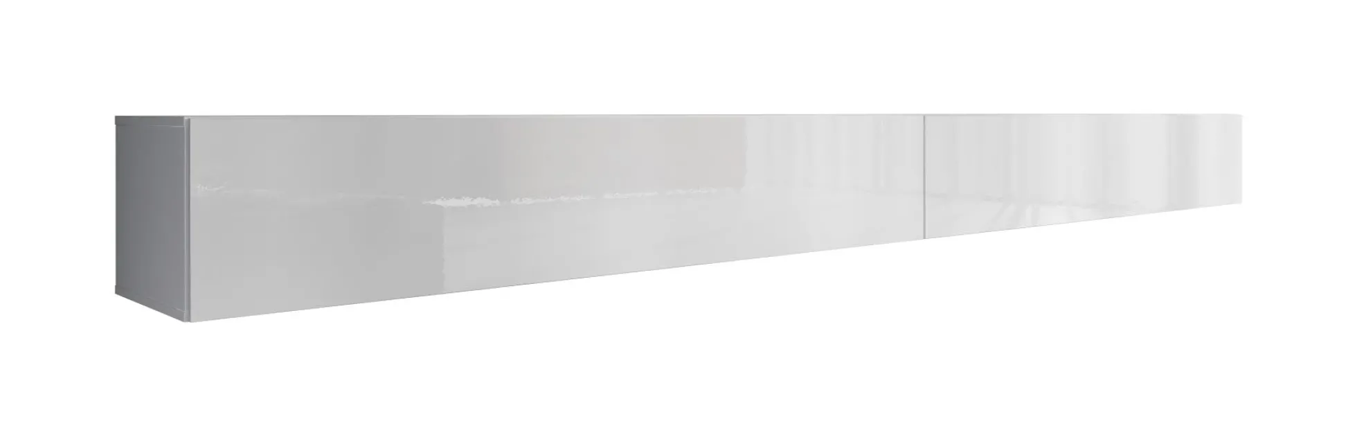 Flame - TV-Meubel - Wit - 320 cm