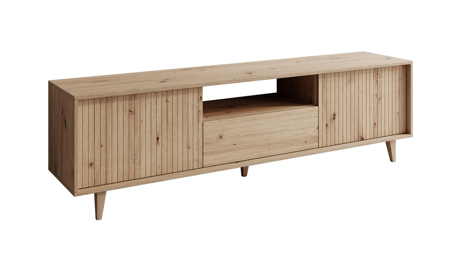 Fuzeta - TV-Meubel - Eiken - 180 cm