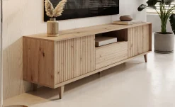 Fuzeta - TV-Meubel - Eiken - 180 cm