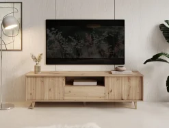 Fuzeta - TV-Meubel - Eiken - 180 cm
