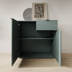 Galeno 2 - Dressoir - Groen - 80x34x82 cm