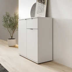 Galeno 2 - Dressoir - Lichtgrijs - 80x34x82 cm