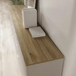 Galeno - Dressoir - Beige - 225x41x86 cm
